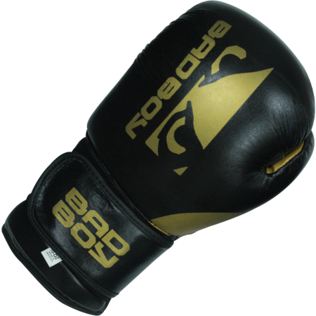 Guantes de boxeo Bad Boy de cuero sintético. Alta resistencia y calidad garantizada.
