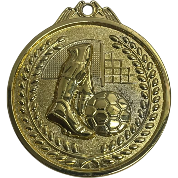 Medalla dorada de fútbol