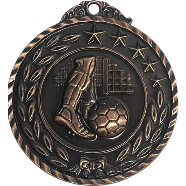 Medalla bronce de fútbol