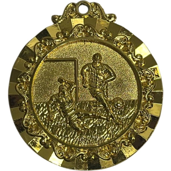 Medalla dorada de fútbol
