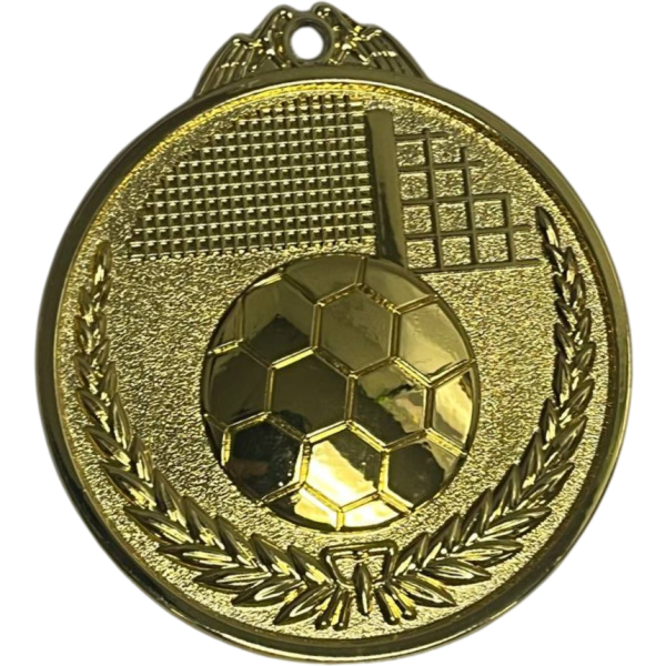 Medalla dorada de fútbol